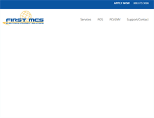 Tablet Screenshot of firstmcs.com